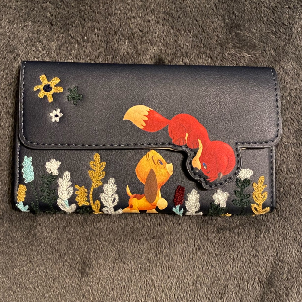 Disney fox and the hound wallet